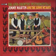 LP - Jimmy Martin And The Sunny Mt. Boys - Big And Country Instrumentals