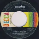 7inch Vinyl Single - Jimmy Martin - Tennessee / Steal Away Some Where And Die - Promo, pink label