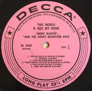LP - Jimmy Martin - This World Is Not My Home - Mono