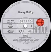 12inch Vinyl Single - Jimmy Mc Foy - Hi Girl