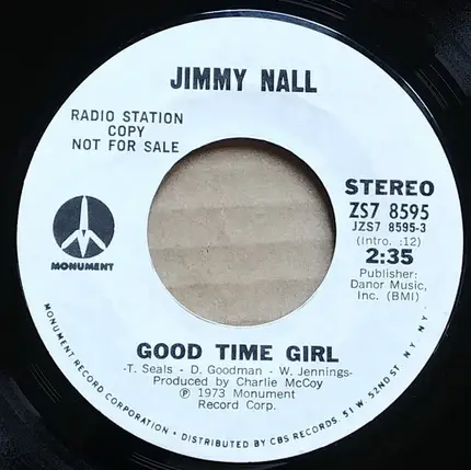 Jimmy Nall - Good Time Girl