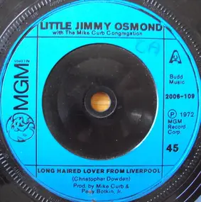 Jimmy Osmond - Long Haired Lover From Liverpool
