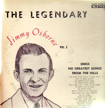 Jimmy Osborne - The Legendary Jimmy Osborne