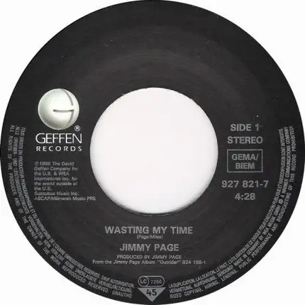 Jimmy Page - Wasting My Time