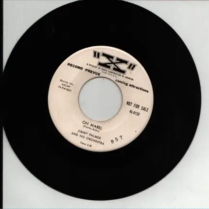 Jimmy Palmer - Old Town Hall / Oh Mabel