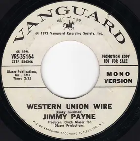 Jimmy Payne - Western Union Wire