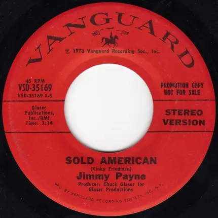 Jimmy Payne - Sold American