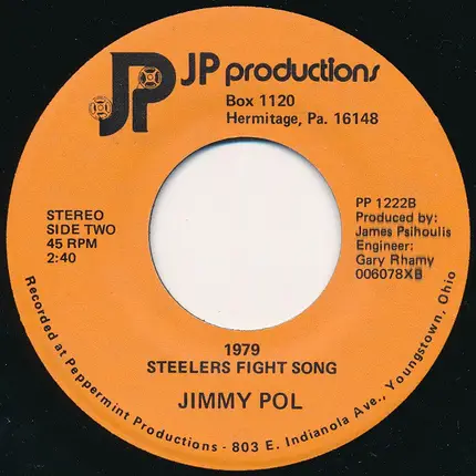 Jimmy Pol - 1980 Steelers Fight Song