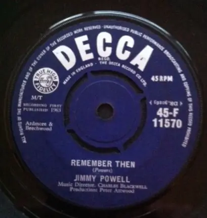 Jimmy Powell - Remember Then