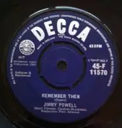 7inch Vinyl Single - Jimmy Powell - Remember Then