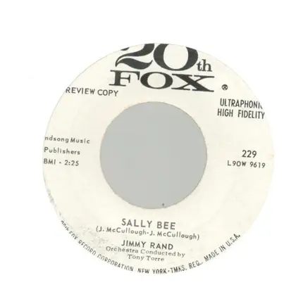 Jimmy Rand - Sally Bee / Searching for my Love