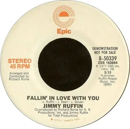 Jimmy Ruffin - Fallin' In Love With You