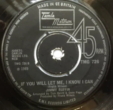 Jimmy Ruffin - Farewell Is A Lonely Sound
