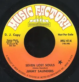 Jimmy Saunders - Seven Lost Souls/Little Wishing Star