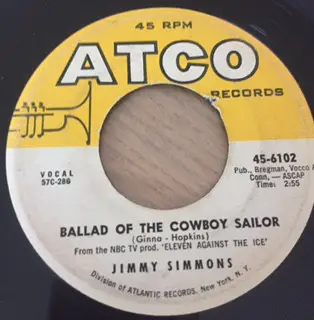 Jimmy Simmons - Land Of Love / Ballad  Of The Cowboy Sailor