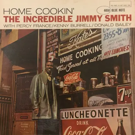 Jimmy Smith With Percy France / Kenny Burrell / Donald Bailey - HOME COOKIN'