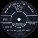 7inch Vinyl Single - Jimmy Smith And The Big Band - Walk On The Wild Side - four-pronged push out centre