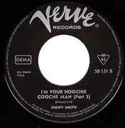 7inch Vinyl Single - Jimmy Smith - I'm Your Hoochie Cooche Man - Mono