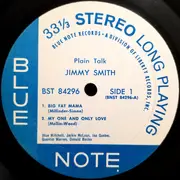 LP - Jimmy Smith - Plain Talk