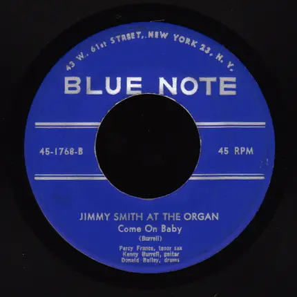 Jimmy Smith - See See Rider / Come On Baby