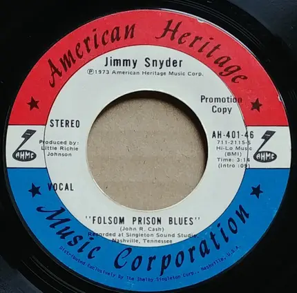 Jimmy Snyder - Folsom Prison Blues