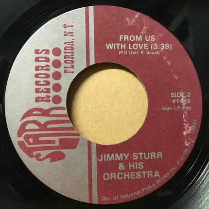 Jimmy Sturr And His Orchestra - Dance Little Bird / From Us With Love