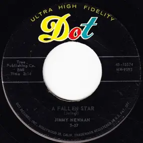 jimmy newman - A Fallen Star / I Can't Go On This Way