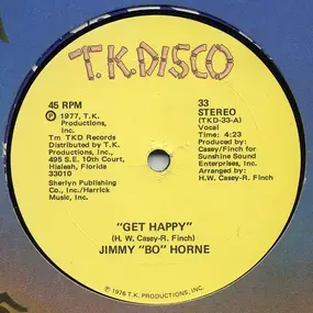 Jimmy 'Bo' Horne - Get Happy / It's Your Sweet Love