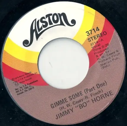Jimmy 'Bo' Horne - Gimme Some