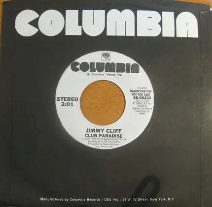 Jimmy Cliff - Club Paradise
