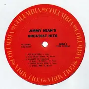 LP - Jimmy Dean - Greatest Hits