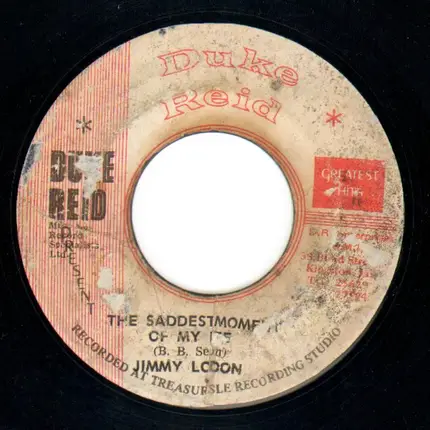 Jimmy London - The Saddest Moment Of My Life / Version