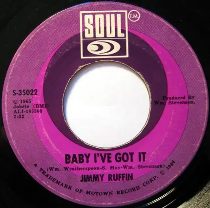 Jimmy Ruffin - What Becomes Of The Broken Hearted