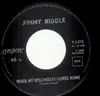 7inch Vinyl Single - jimmy riddle - let's go / When my dreamboat comes home