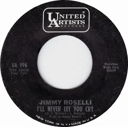 Jimmy Roselli - I'm Gonna Change Everything