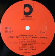LP - Jimmy Smith & Dave 'Baby' Cortez - Organ Greats