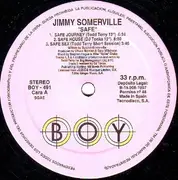 12inch Vinyl Single - Jimmy Somerville - Safe