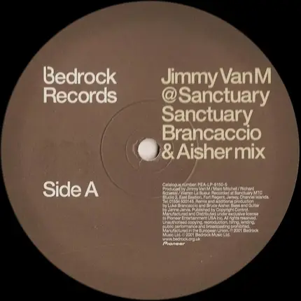 Jimmy Van M @ Sanctuary, Jimmy Van M - Sanctuary (Brancaccio & Aisher Remix)