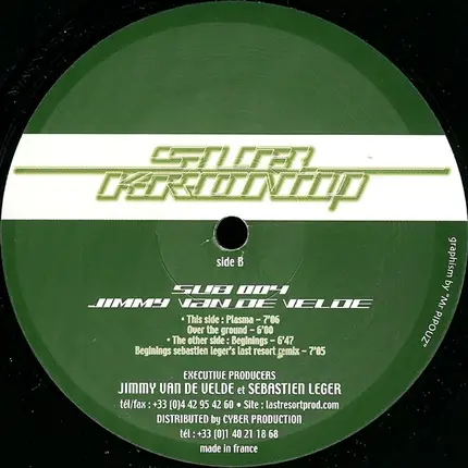 Jimmy Van De Velde - Beginings