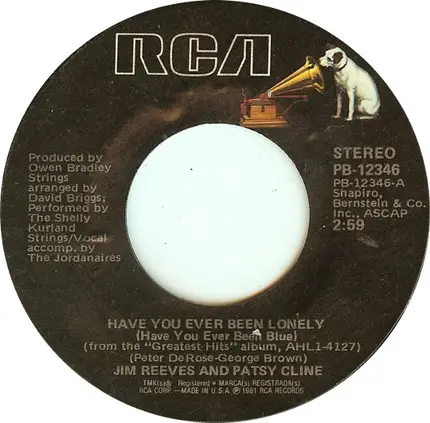 Jim Reeves - Have You Ever Been Lonely