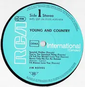 LP - Jim Reeves - Young And Country