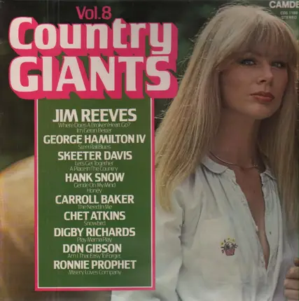 Jim Reeves, George Hamilton IV, Skeeter Davis,.. - Country Giants Vol. 8