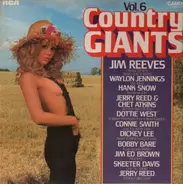 Jim Reeves, Waylon Jennings, Hank Snow,.. - Country Giants Vol. 6