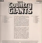 LP - Jim Reeves, Waylon Jennings, Hank Snow,.. - Country Giants Vol. 6