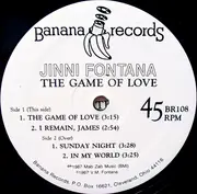 12inch Vinyl Single - Jinni Fontana - The Game Of Love
