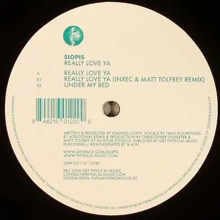 Jiannis Siopis - Really Love Ya