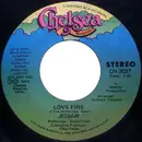 7inch Vinyl Single - Jigsaw - Love Fire / Mystic Harmony