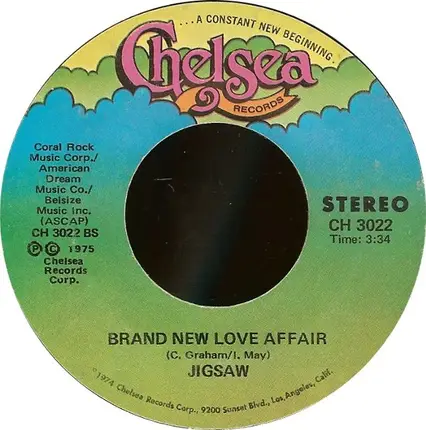 Jigsaw - Sky High / Brand New Love Affair