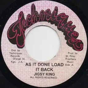 Jigsy King - As It Done Load It Back