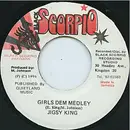 7inch Vinyl Single - Jigsy King - Girls Dem Medley